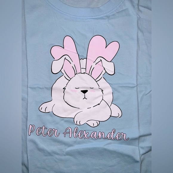 ***SOLD*** 💕🐰 Peter Alexander Bunny PJ Top 🐰💕 Pyjama Tee Size Small RRP $50 - Picture 4 of 8
